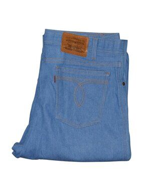 Vintage Levi's Action Jeans Men 33x29 Light Wash Blue Denim Made in USA Vtg 90s